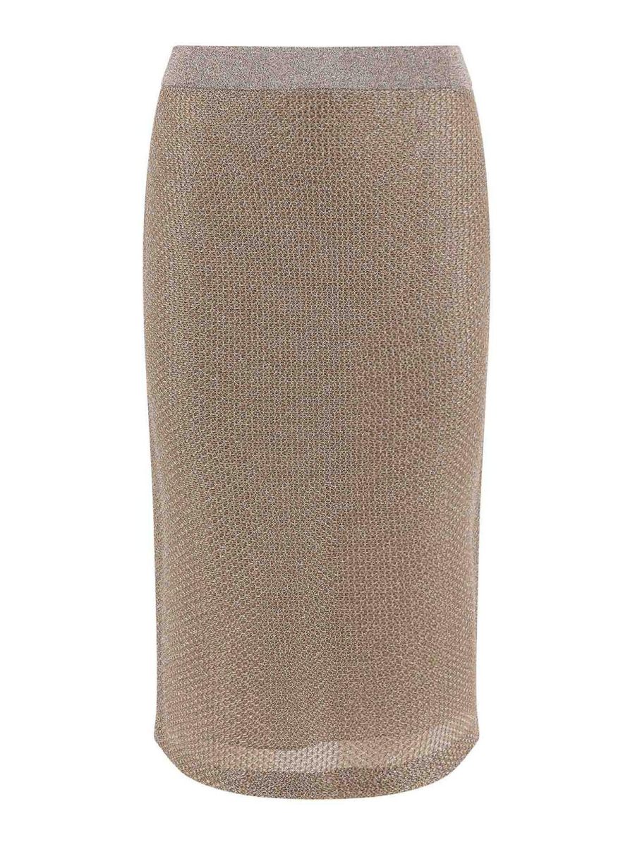 Tory Burch Mini Jupe - Beige