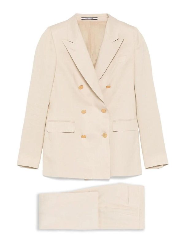 Tagliatore Robe Au Genou - Beige