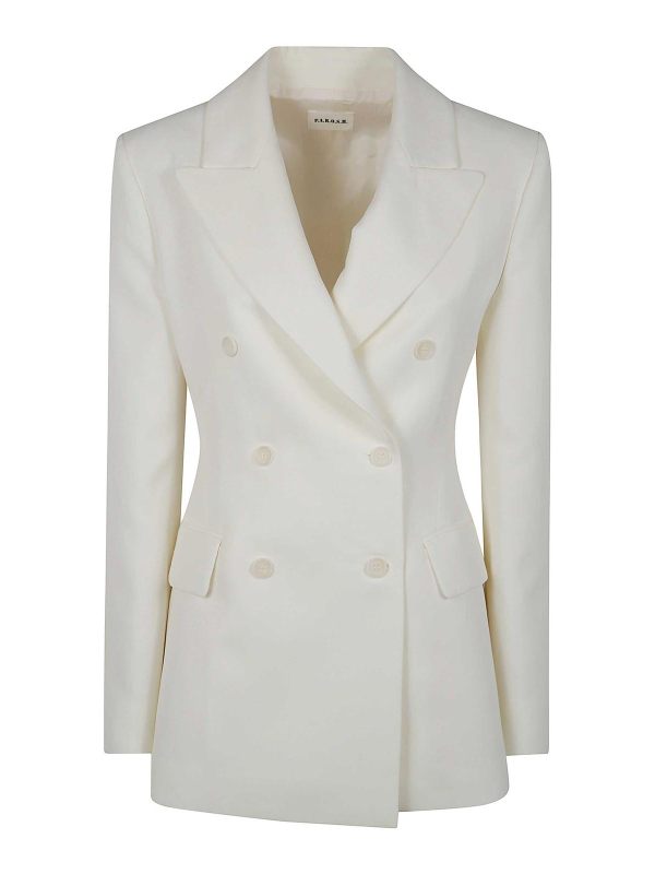 P. A.R. O.S. H. Veste Casual - Blanc