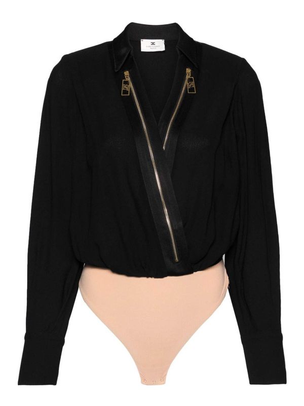 Elisabetta Franchi Top - Noir