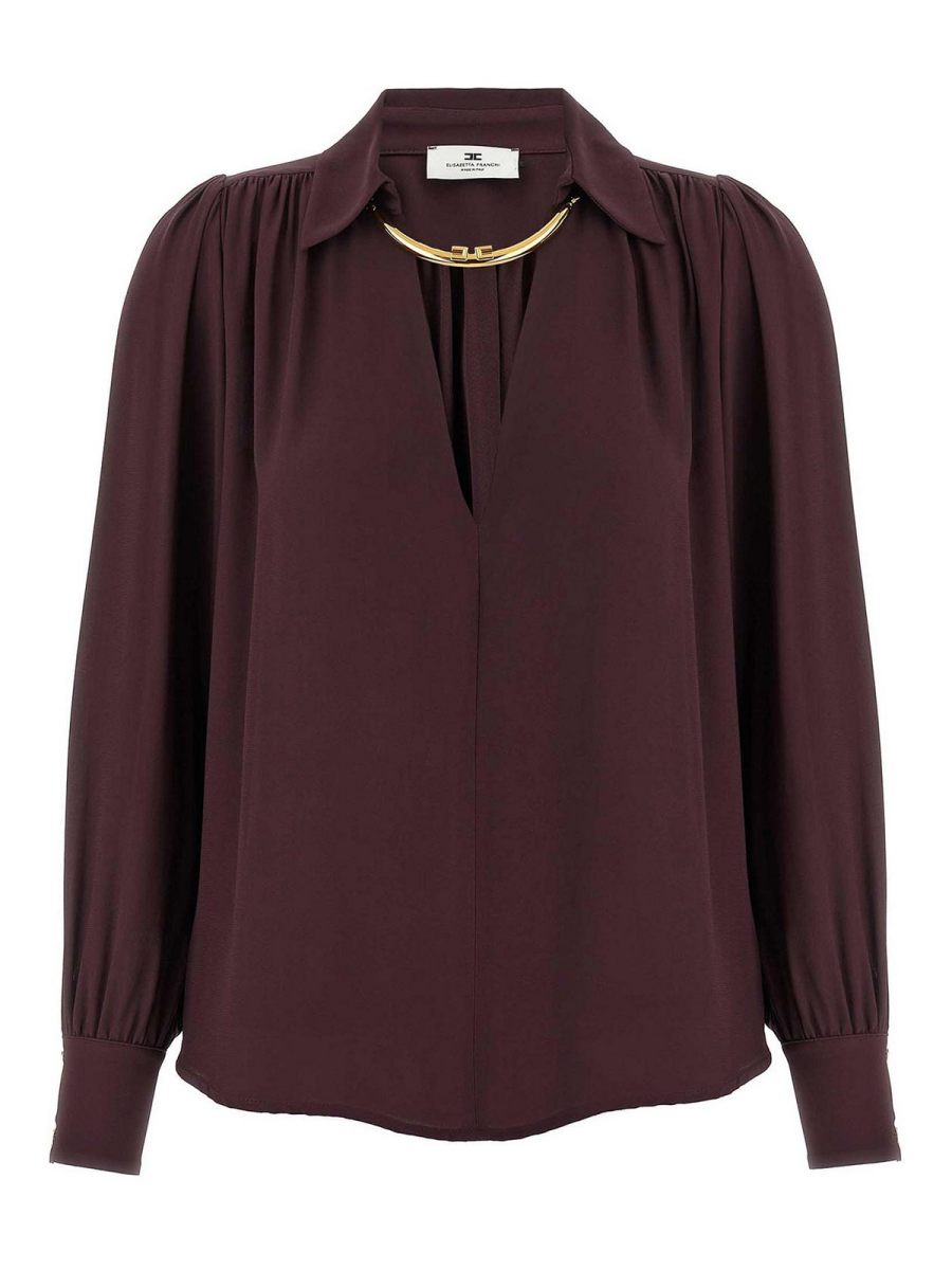 Elisabetta Franchi Chemise - Violet