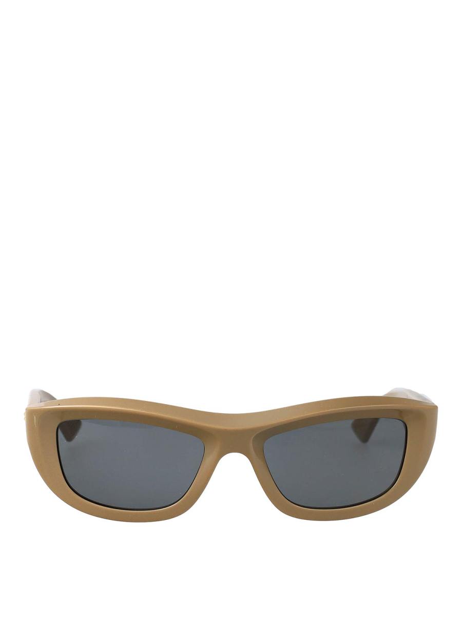 Bottega Veneta Lunettes De Soleil - Marron