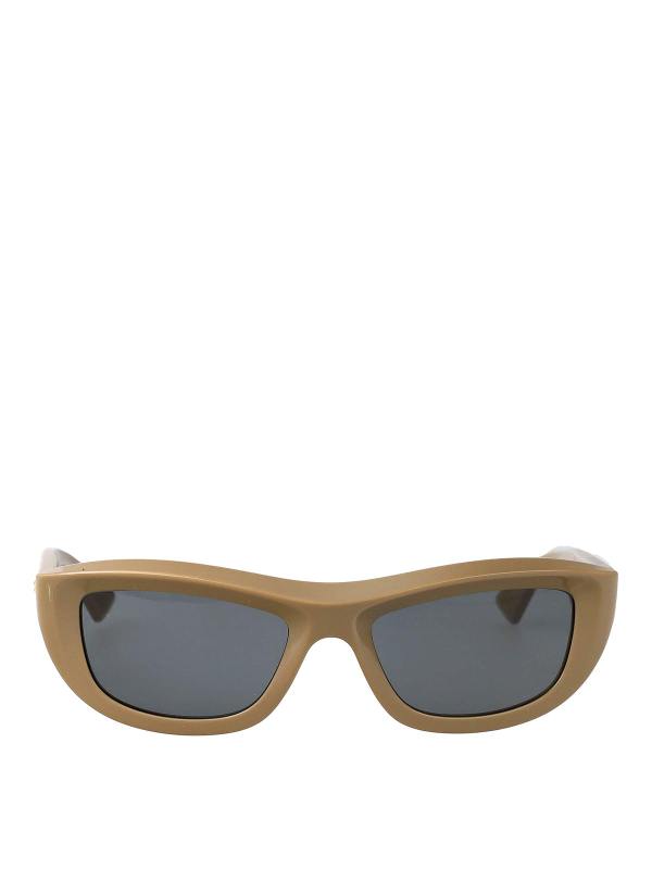 Bottega Veneta Lunettes De Soleil - Marron