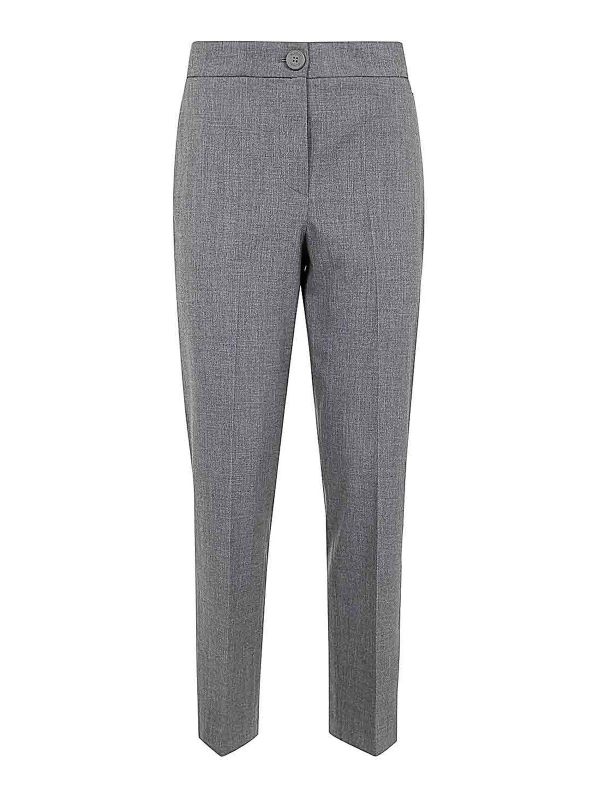 Blugirl Pantalons Décontractés - Gris