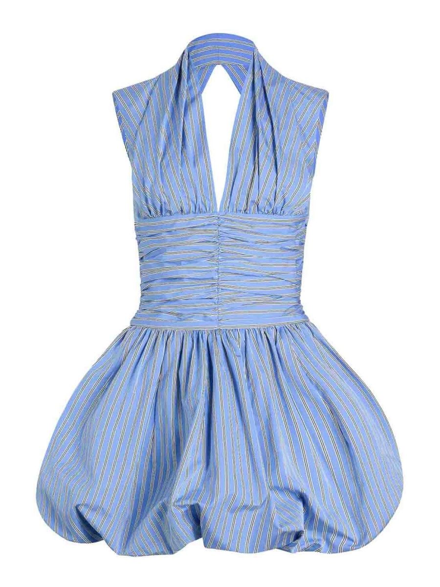 Patou Robe Courte - Bleu