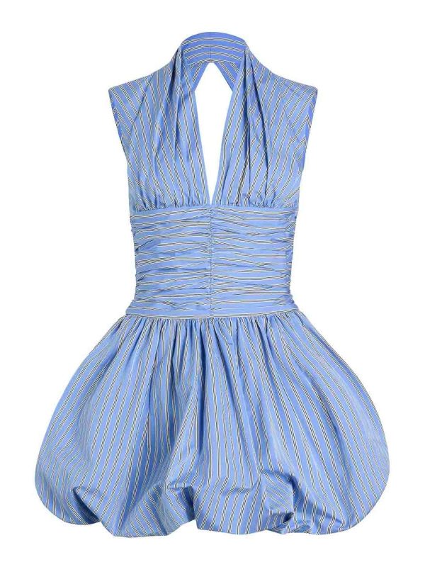 Patou Robe Courte - Bleu