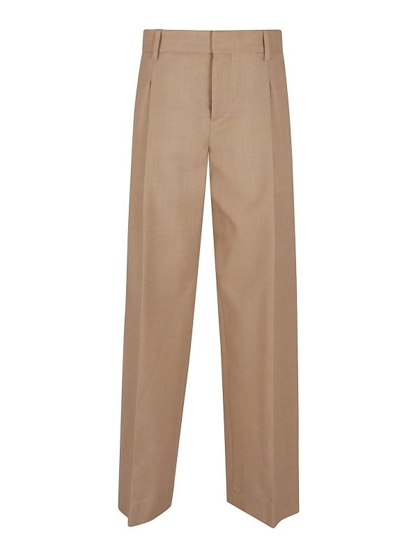 Victoria Beckham Pantalons Décontractés - Blanc