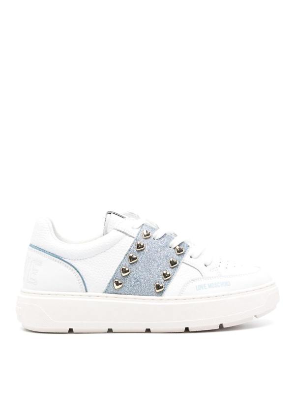 Love Moschino Baskets - Blanc