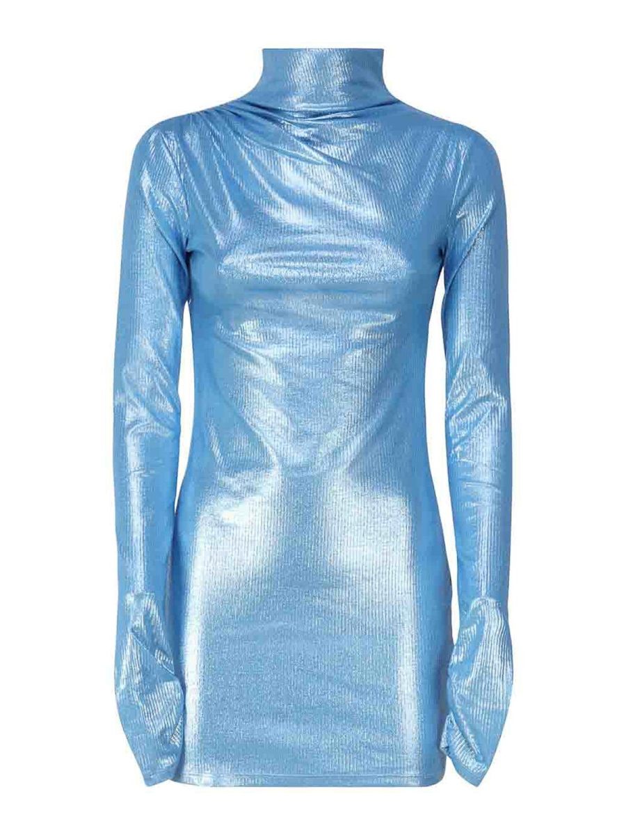 The Andamane Robe Au Genou - Bleu