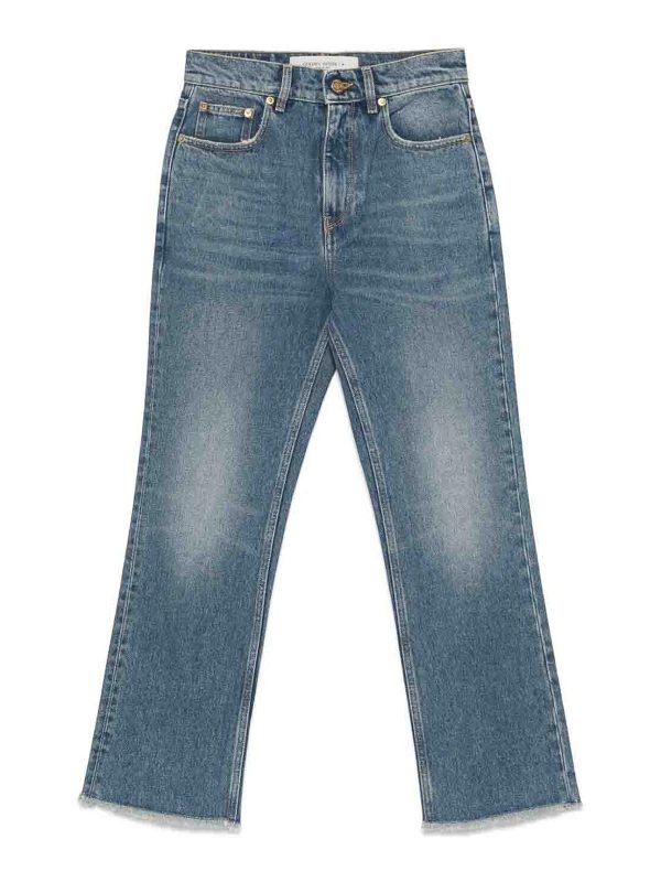 Golden Goose Jean Droit - Bleu
