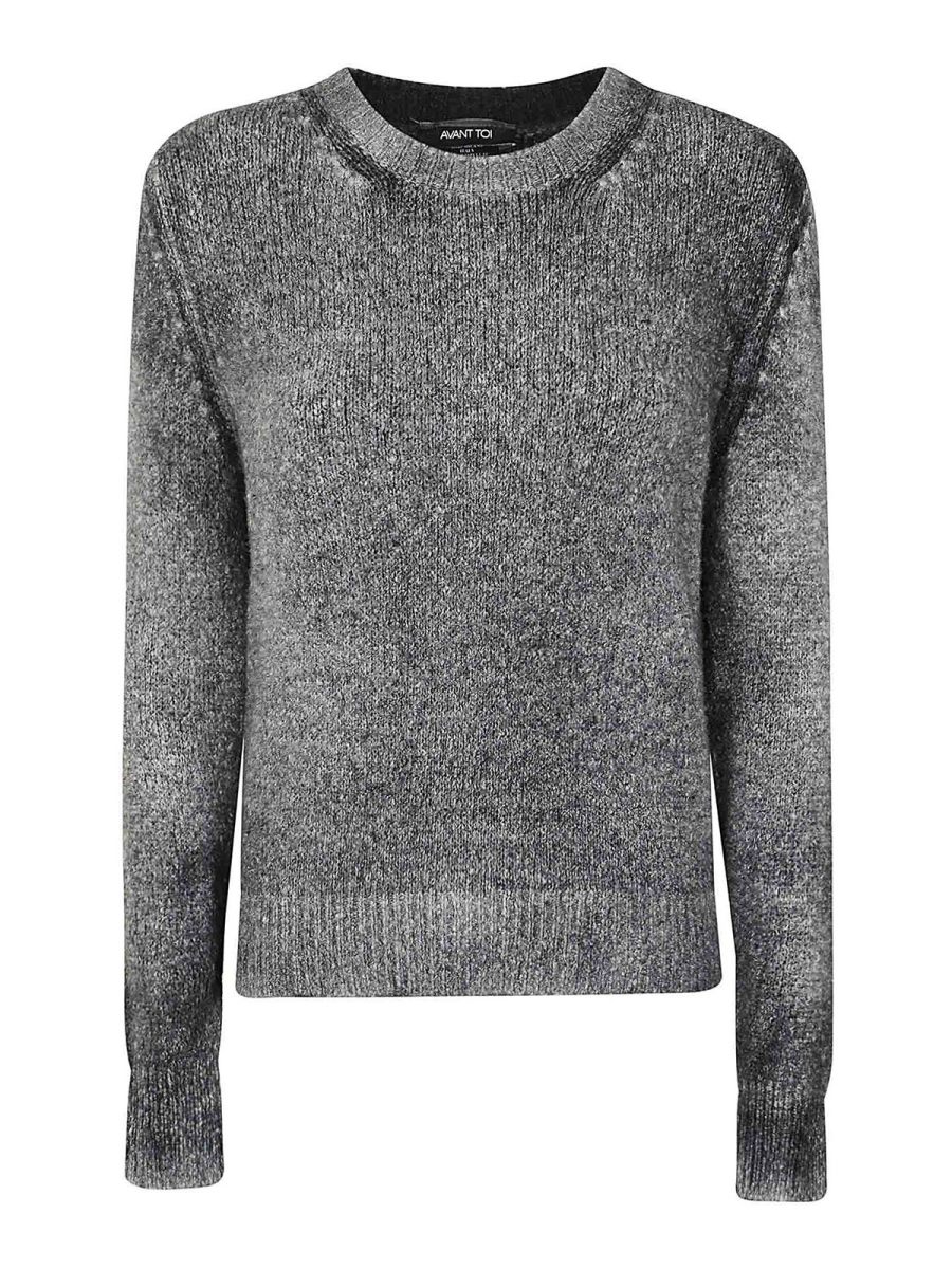 Avant Toi Pull Col Rond - Gris