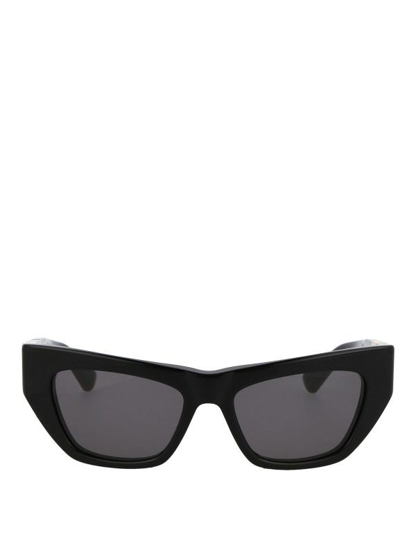 Bottega Veneta Lunettes De Soleil - Noir