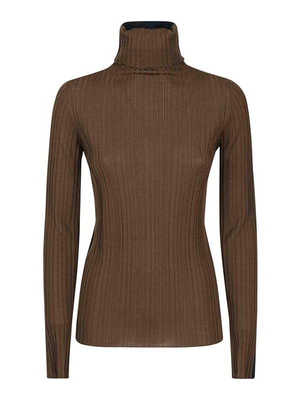 Cividini Pull Col Bateau - Vert