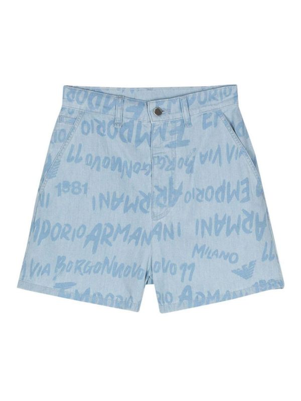 Emporio Armani Pantalons Décontractés - Bleu