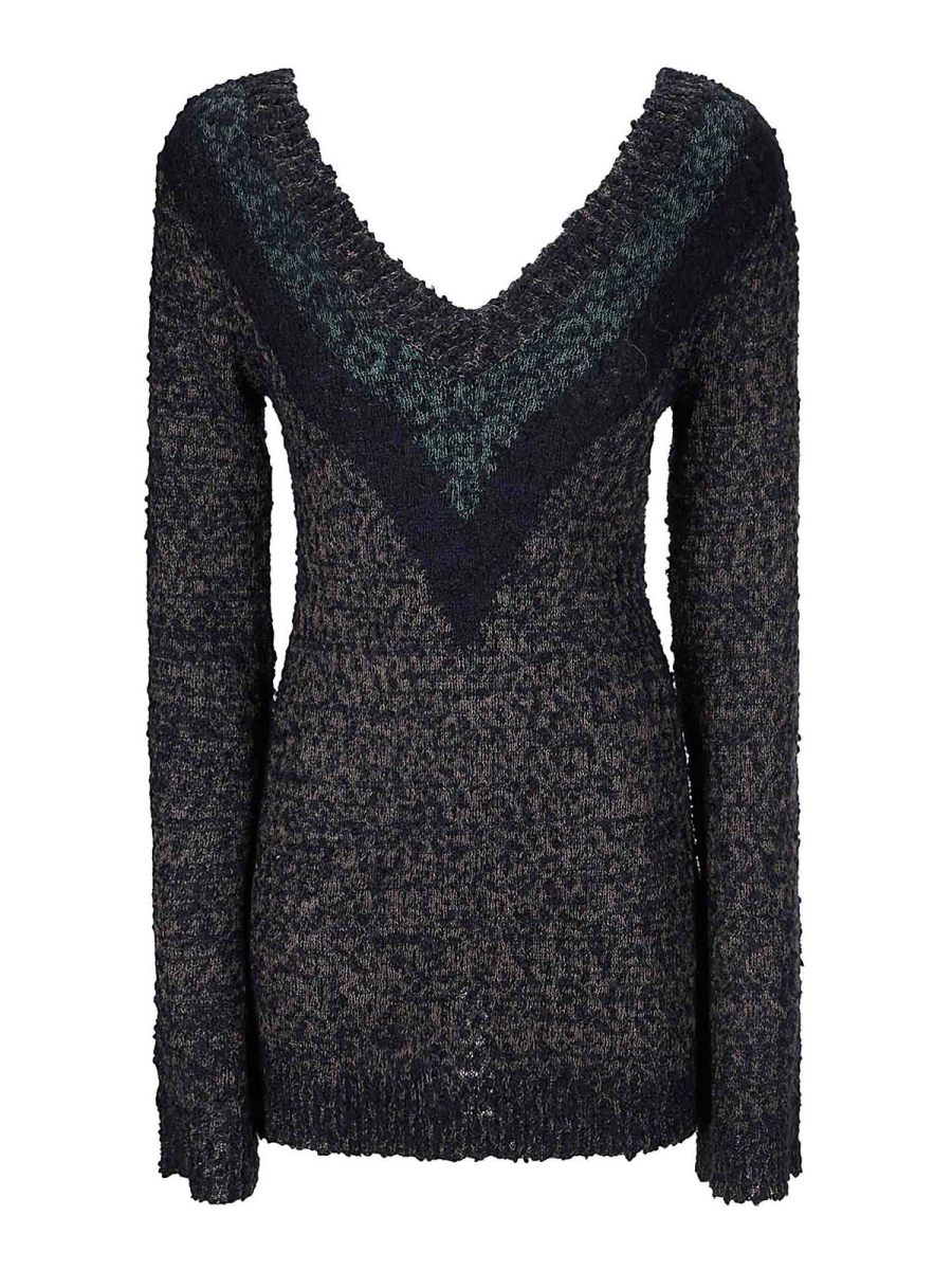 Knwls Robe Courte - Bleu Foncé