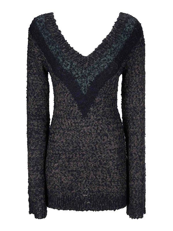 Knwls Robe Courte - Bleu Foncé