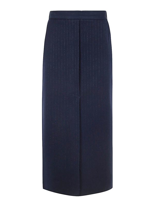 Twinset Jupe Midi - Bleu