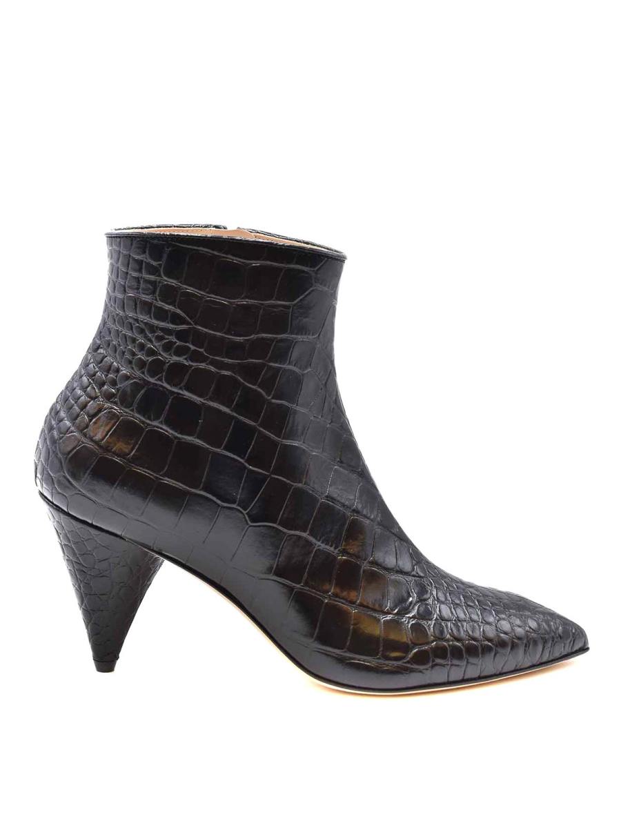 Polly Plume Bottines - Noir