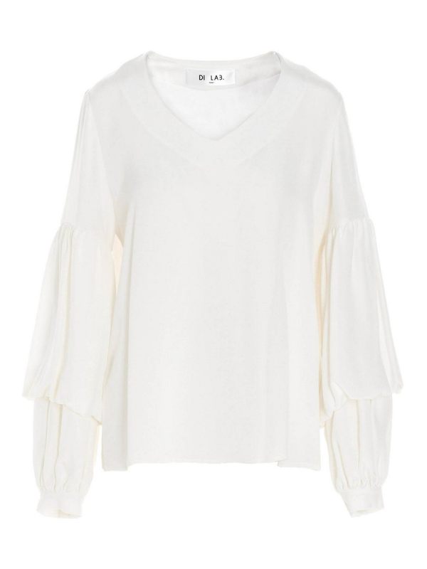 Di. La3 Pari' Chemise - Blanc
