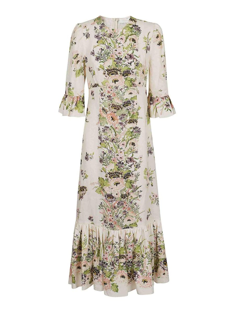 Zimmermann Robe Au Genou - Multicolore
