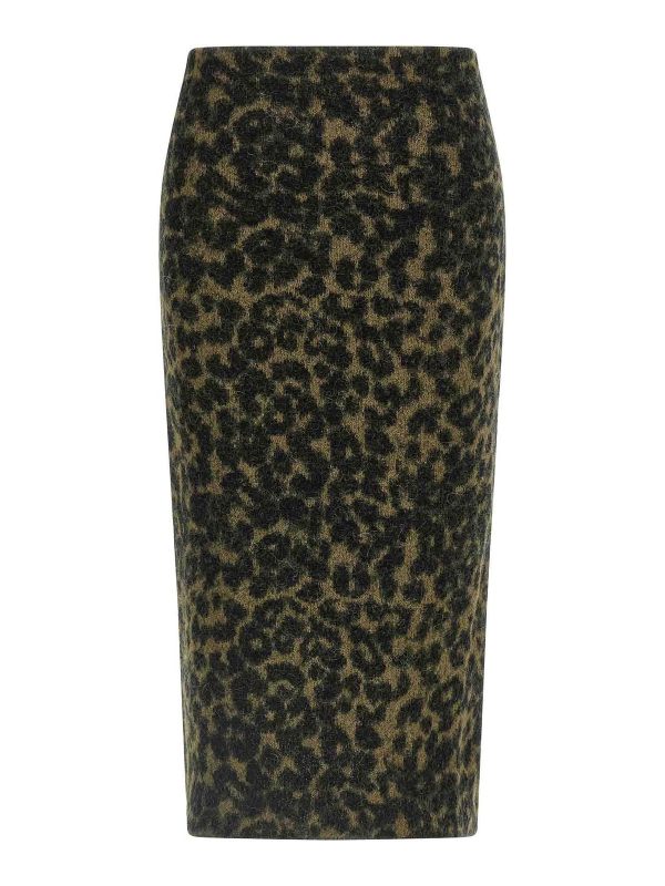 Nude Jupe Midi - Vert