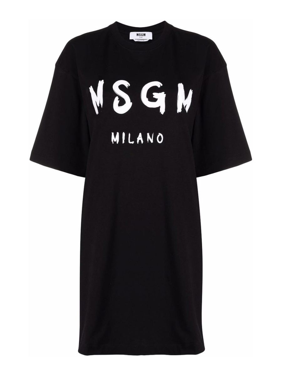 M. S.G. M. Robe Courte - Noir
