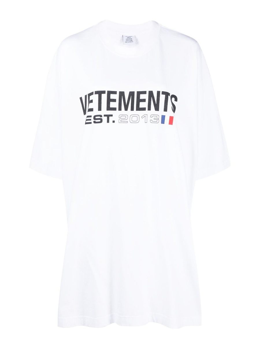 Vetements T-Shirt - Blanc