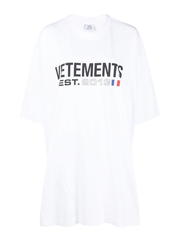 Vetements T-Shirt - Blanc