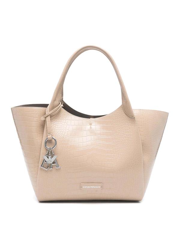 Emporio Armani Sac Cabas - Beig