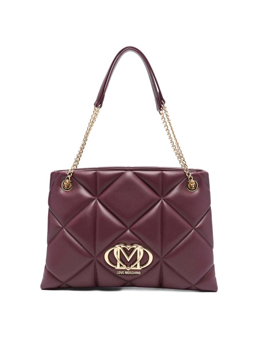 Love Moschino Sac Bandoulière - Rouge Bru