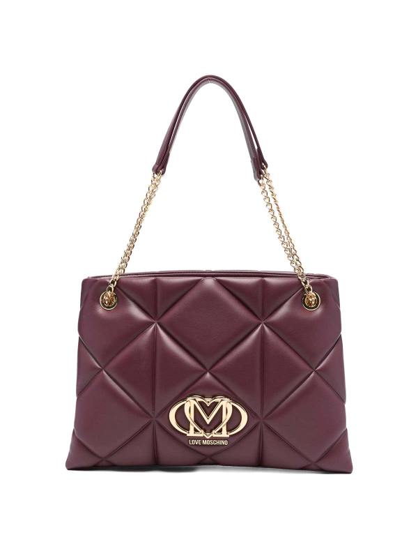Love Moschino Sac Bandoulière - Rouge Bru