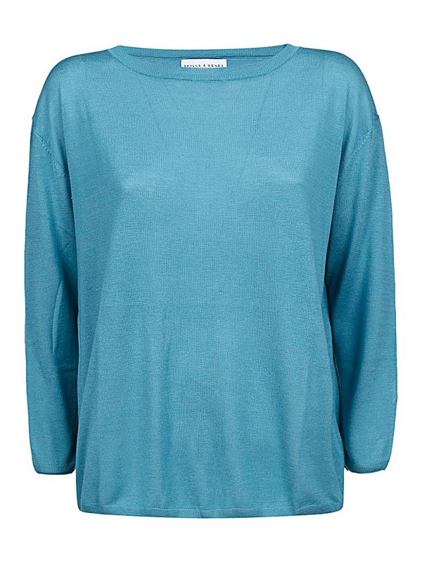 Skill & Genes T-Shirt - Bleu