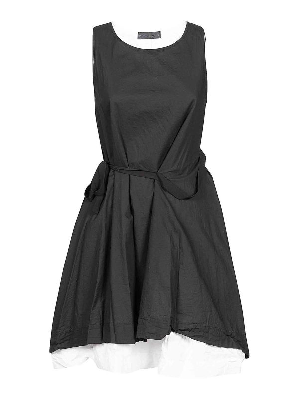 Maria Calderara Robe Courte - Noir