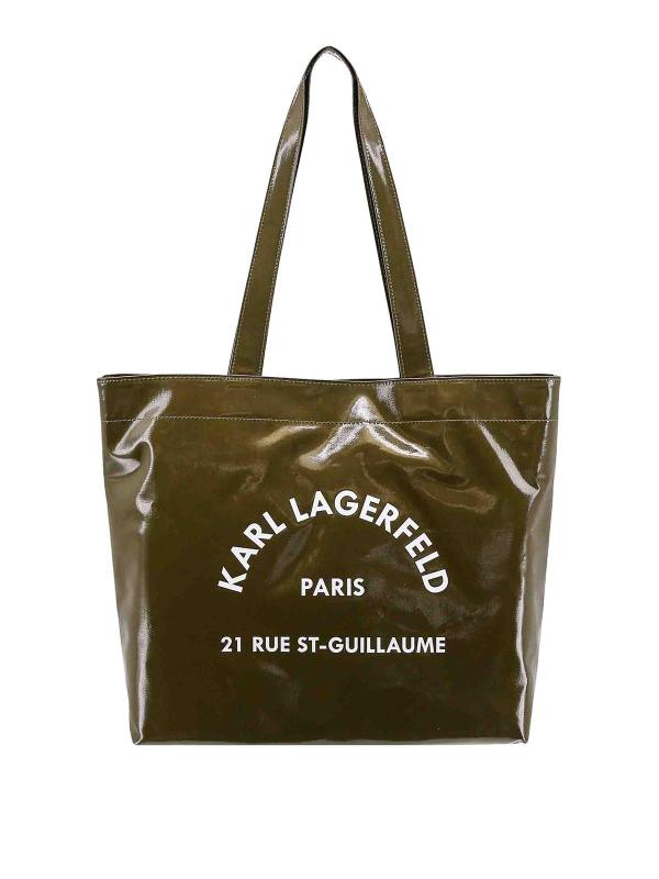 Karl Lagerfeld Sac Porté Épaule - Vert