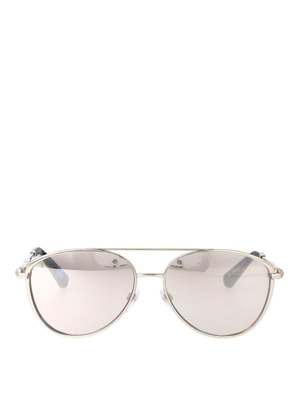 Burberry Lunettes De Soleil - Argent
