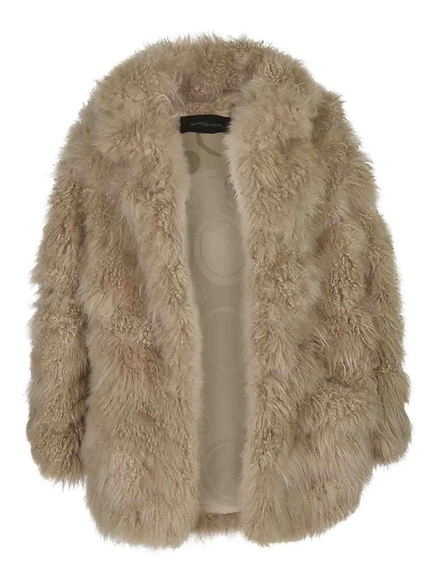Simonetta Ravizza Manteau Court - Blanc