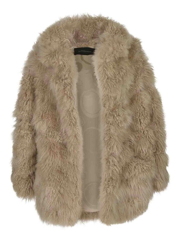Simonetta Ravizza Manteau Court - Blanc