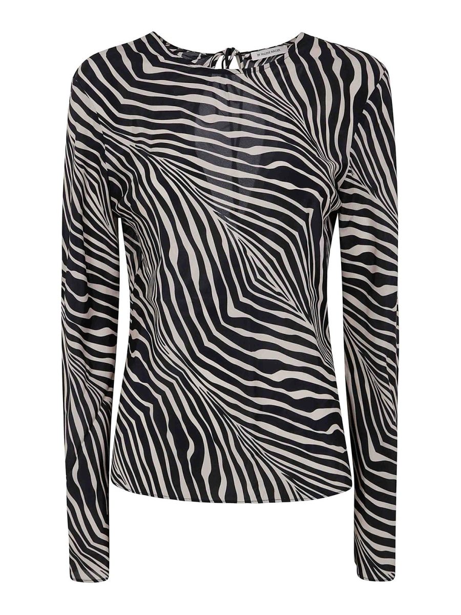 By Malene Birger Pull Col Rond - Noir