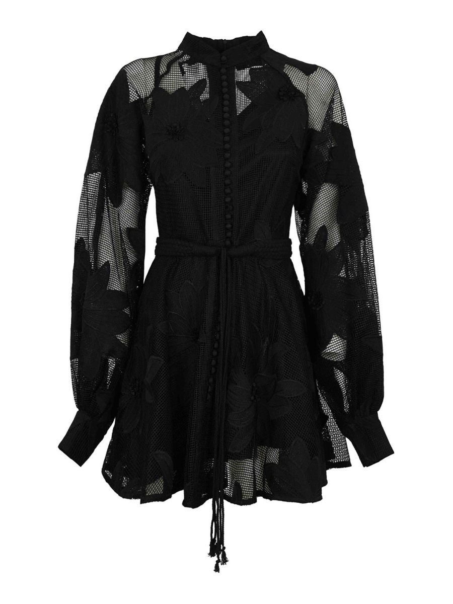 Tpn Robe Au Genou - Noir