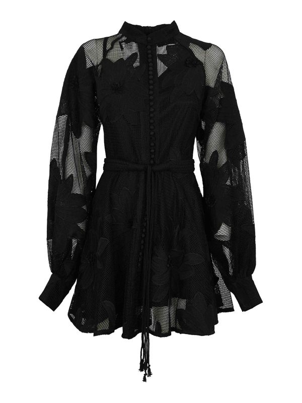Tpn Robe Au Genou - Noir