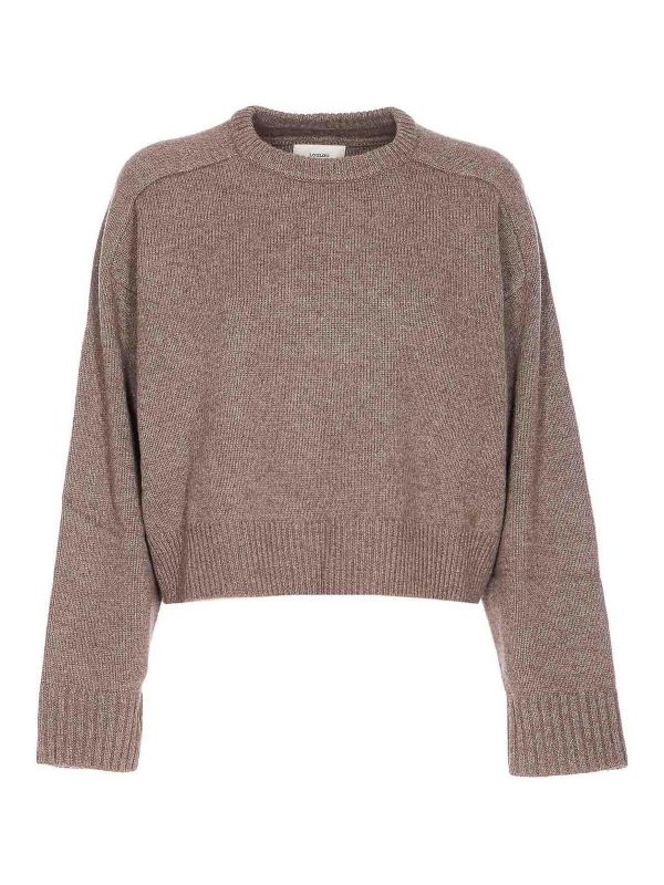 Loulou Studio Pull Col Rond - Beige