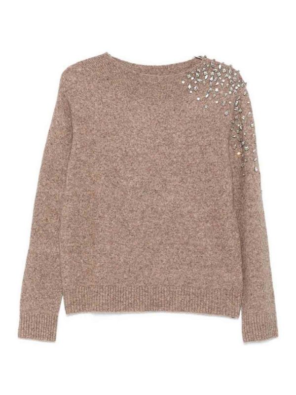 Seventy Pull Col Rond - Marron