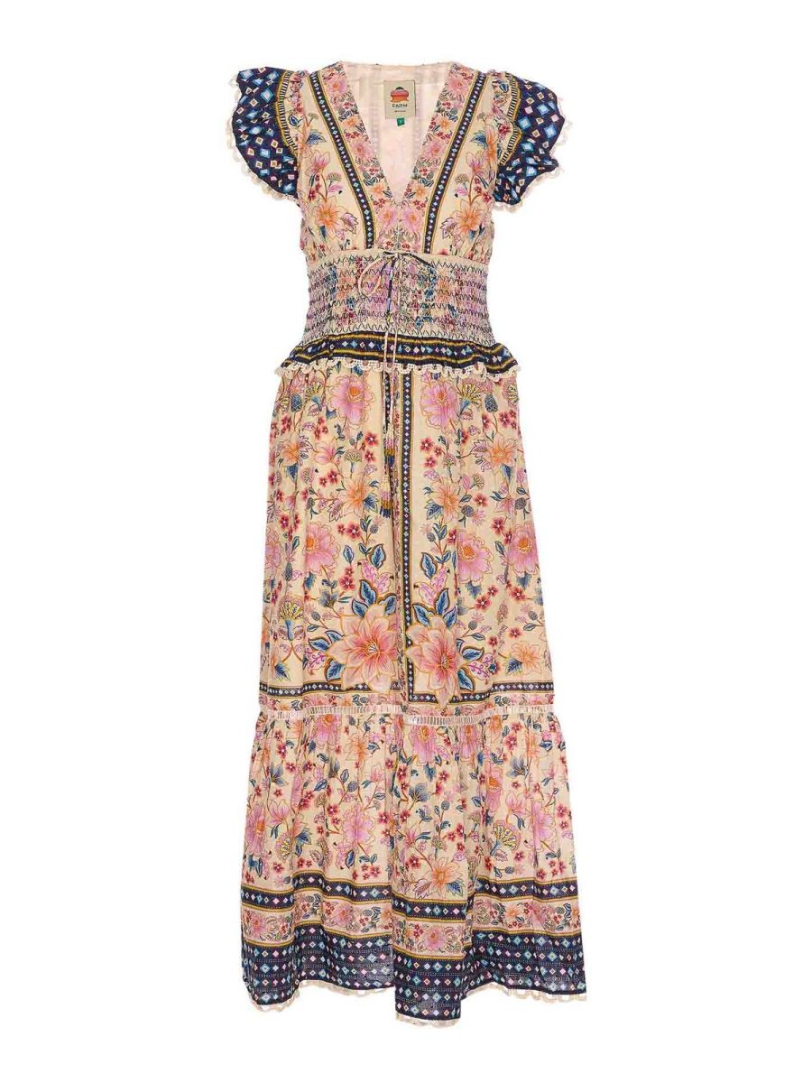 Farm Rio Robe Au Genou - Multicolore