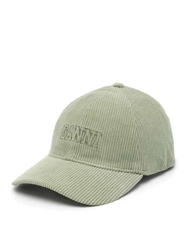 Ganni Chapeau - Vert