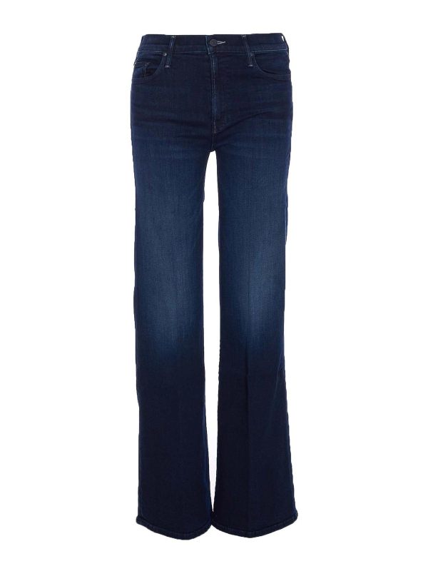 Mother Jean Bootcut - Bleu