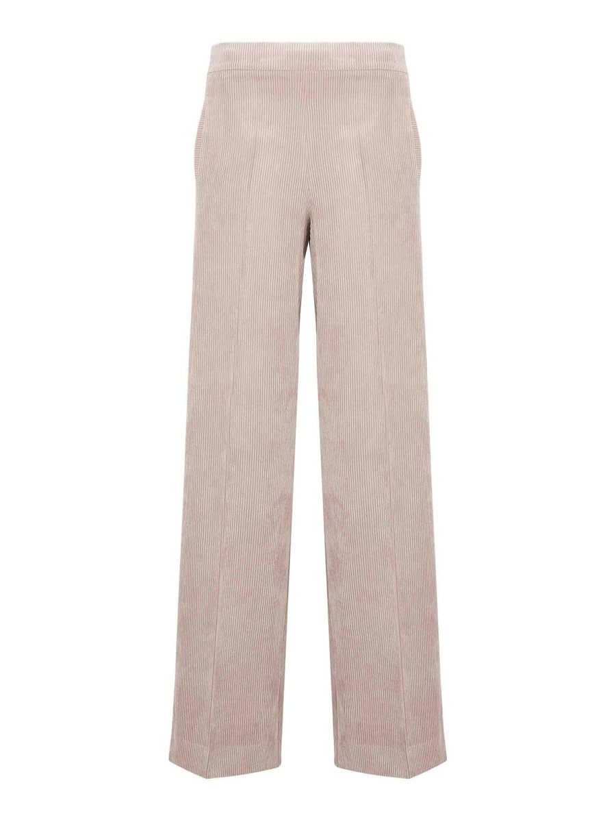 D. Exterior Pantalons Décontractés - Beige