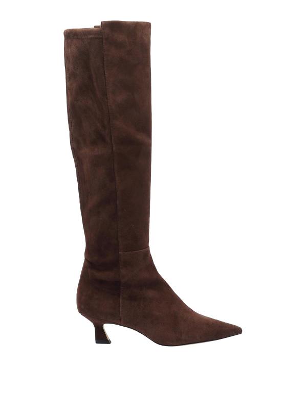 Stuart Weitzman Bottes - Marron