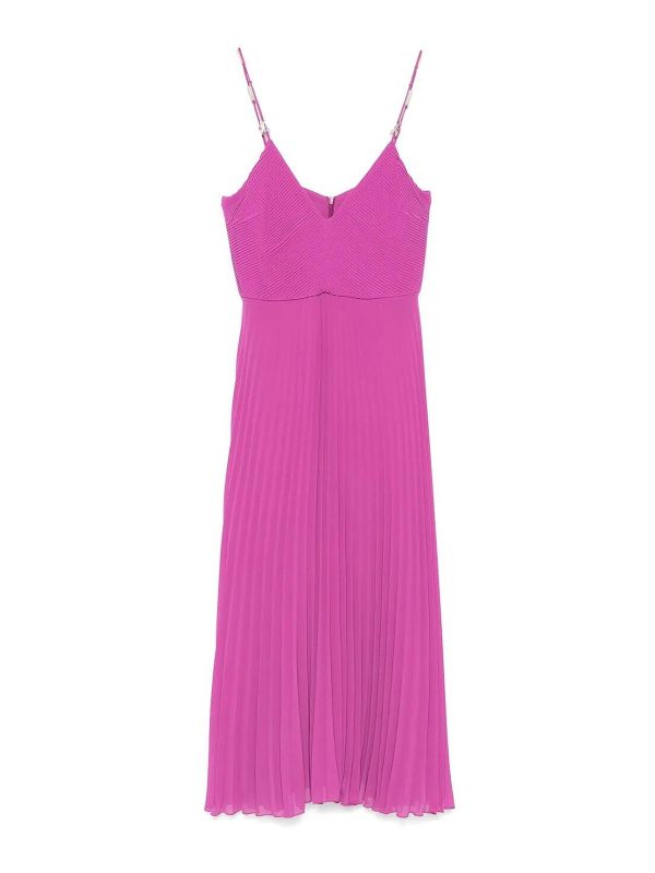 Patrizia Pepe Robe Au Genou - Violet