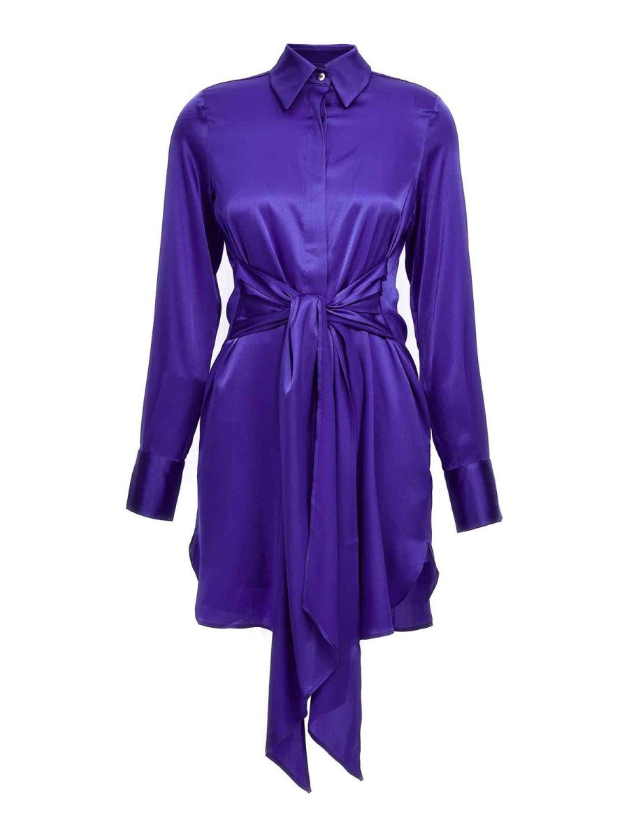 Le Twins Robe Courte - Violet