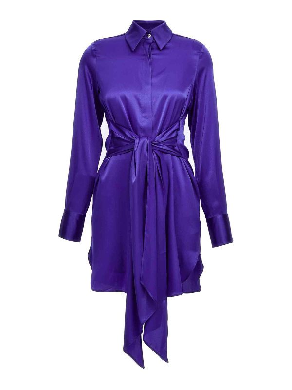 Le Twins Robe Courte - Violet